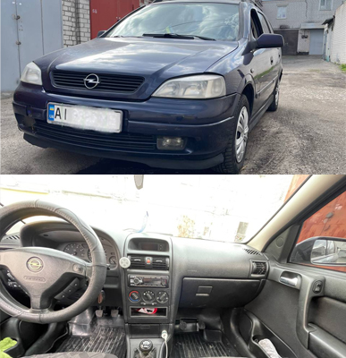 Встановлено 2 дублюючі педалі на Opel Astra G