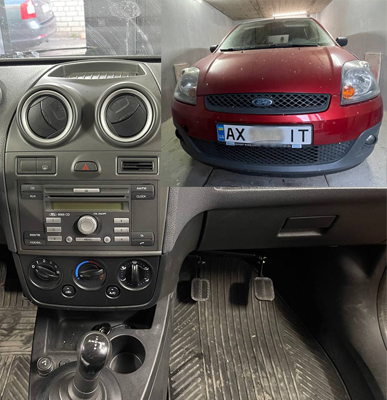 Встановили дублюючі педалі на ford fiesta